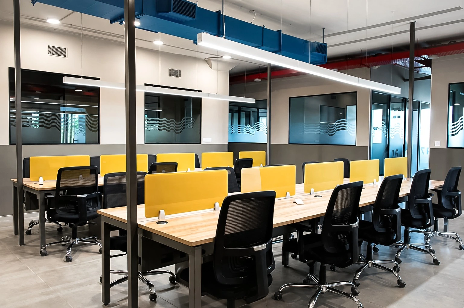Dedicated desks